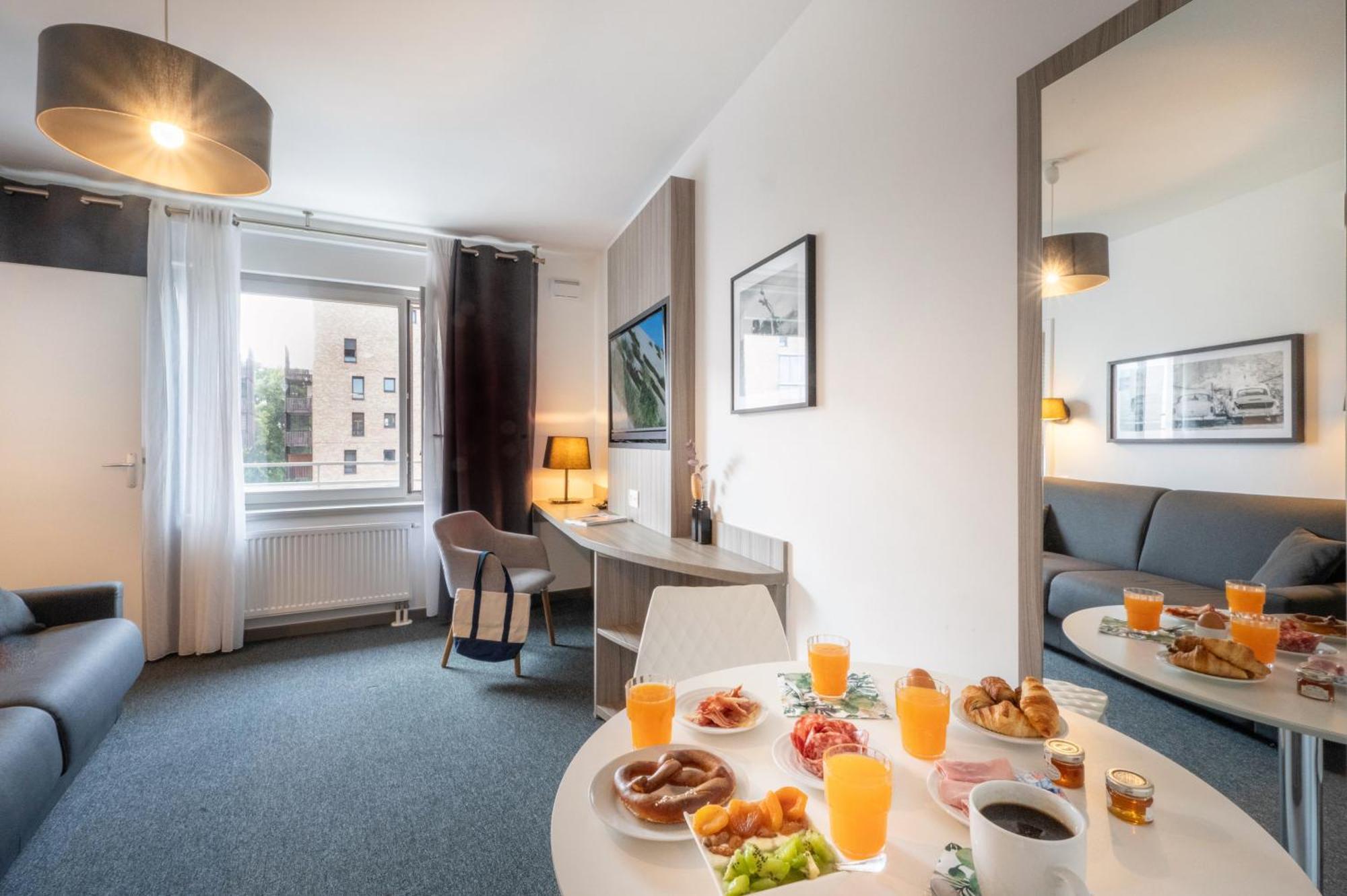 Nemea Appart Hotel Elypseo Strasbourg Port Ngoại thất bức ảnh