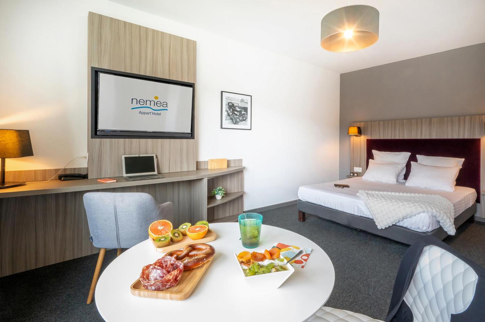Nemea Appart Hotel Elypseo Strasbourg Port Ngoại thất bức ảnh